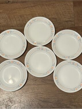 Corelle Apricot Grove 6 Dessert Plates